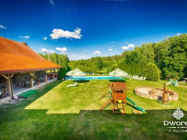 Agroturystyka "Dworek U Pelcow" Ryn  Exterior photo