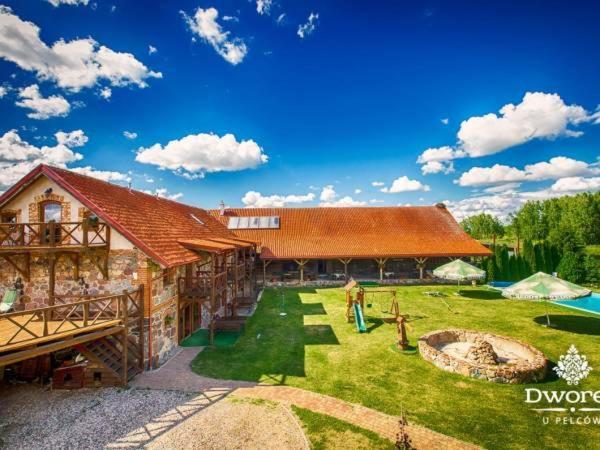 Agroturystyka "Dworek U Pelcow" Ryn  Exterior photo
